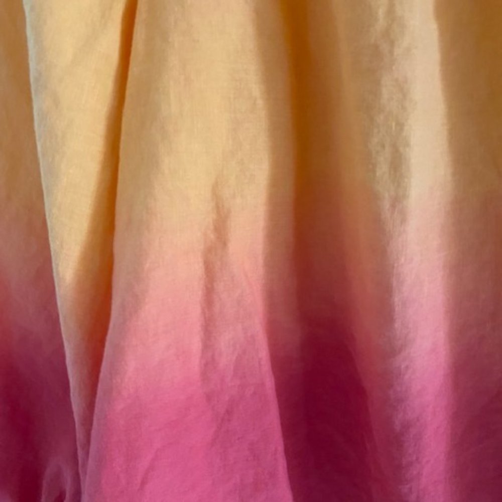 Linen Charter Club Luxury Linen/Cotton Blouse Bell Sleeves Size XL - Picture 3 of 5
